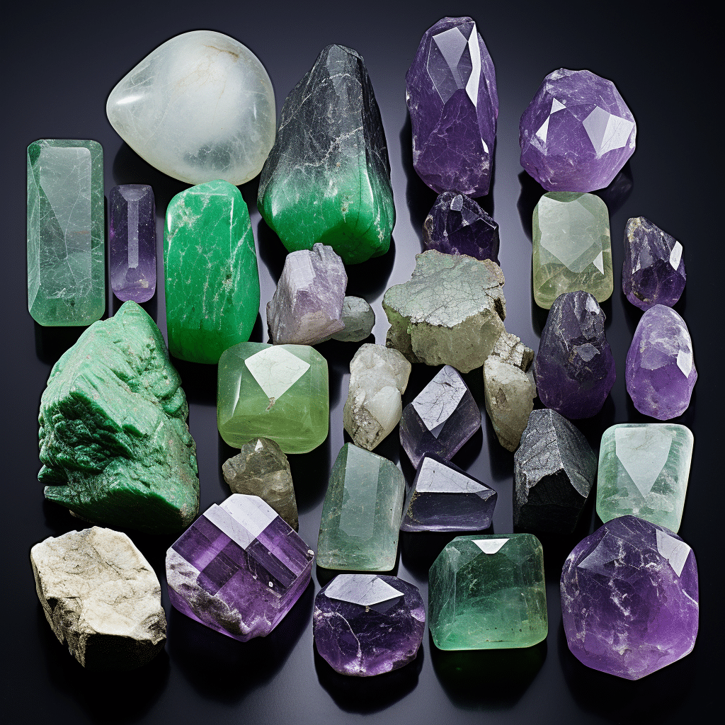various adamite's crystal color